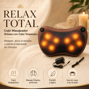 RELAX PRO – Almohada Masajeador